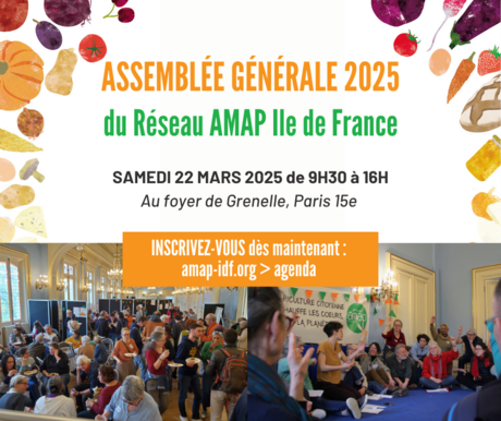 Assemblée générale du Réseau AMAP Ile de France