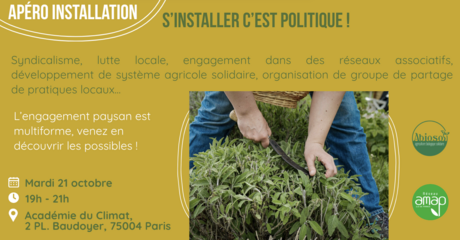 S'installer c'est politique ?!