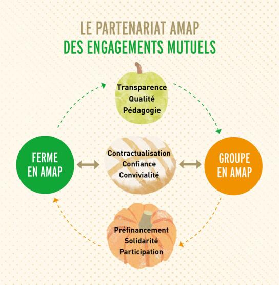 Les engagements du partenariat AMAP
