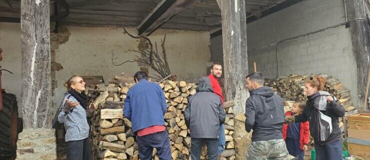 Finir le rangement du bois Finir le rangement du bois