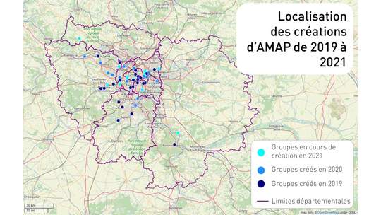 Réseau des AMAP en Ile-de-France : Actualités